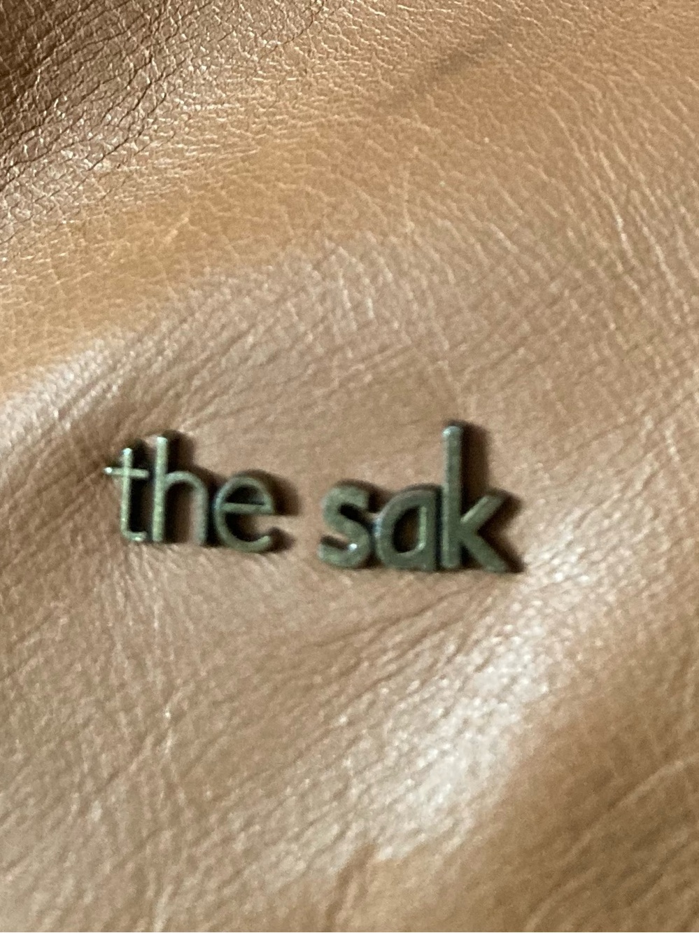 The Sak Tan Embossed Leather Tote Bag - Picture 14 of 16